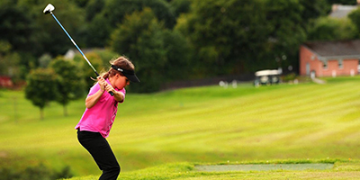 Junior Female Golfer